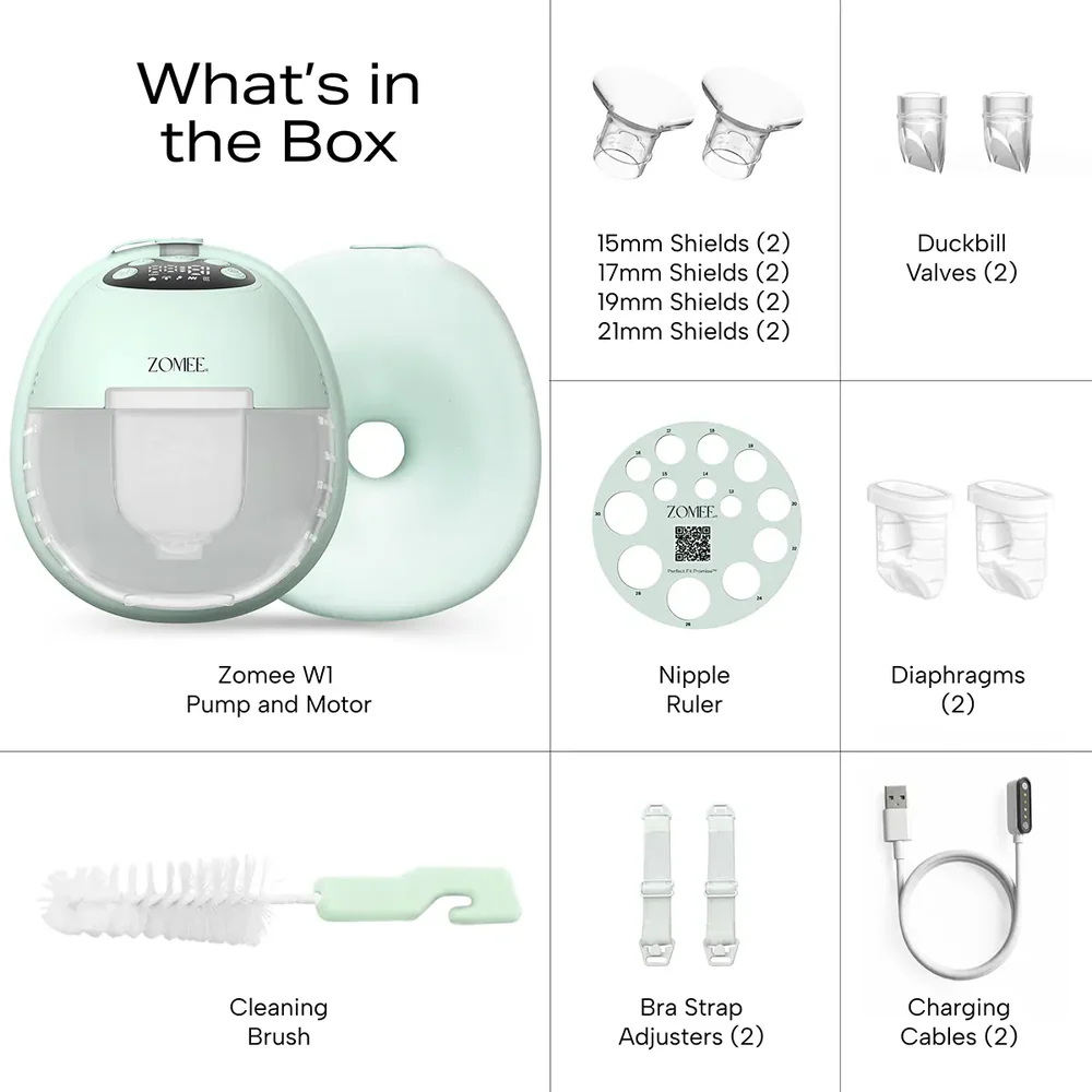 Mother's Nature W1 Warming Wearable Breast Pump - Image 3