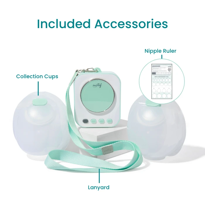 Motif Roam™ Hands-Free Breast Pump With Breast Milk Collection Cups - Image 6