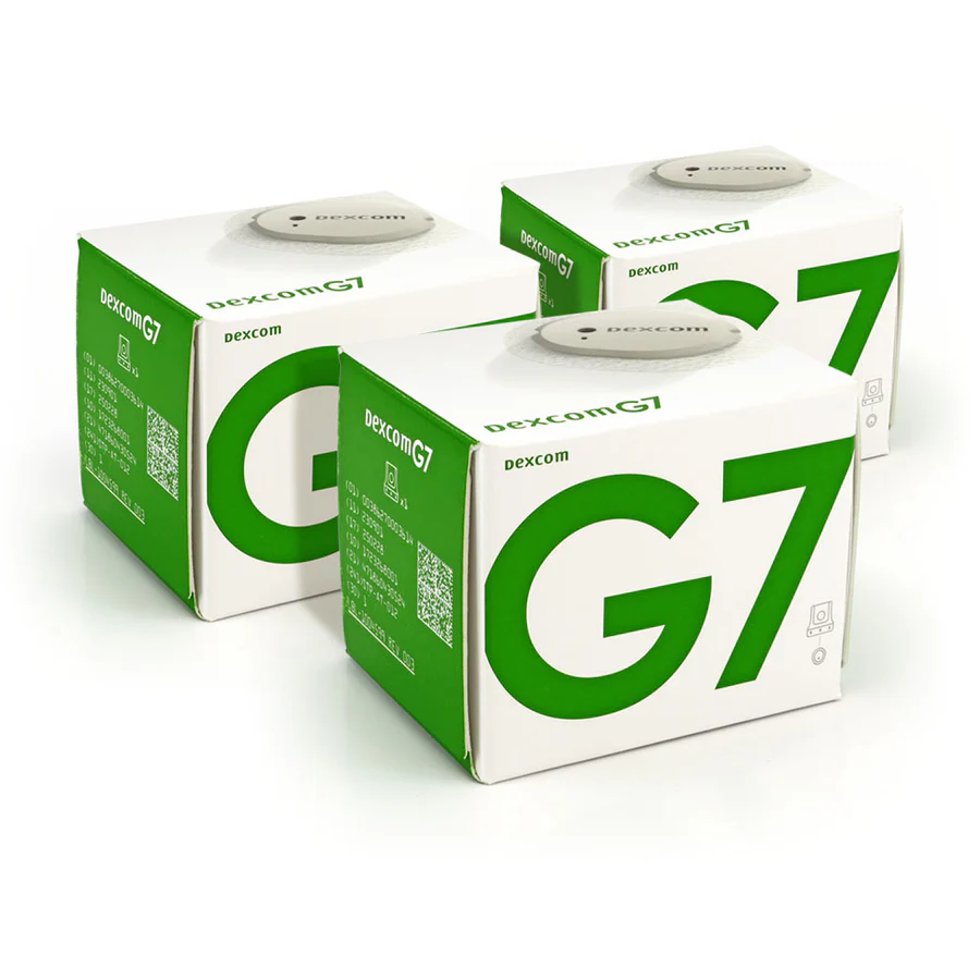 Dexcom G7 Sensors (3-Pack)